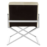 Luxe Leather Accent Chair