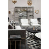 Luxe Leather Accent Chair