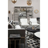 Luxe Leather Accent Chair