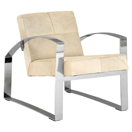 Modern Leather Accent Chair