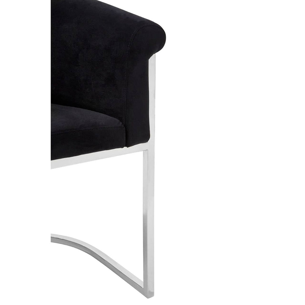Luxe Crescent Dining Chair