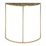 Agate Crescent Console Table