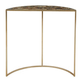 Agate Crescent Console Table