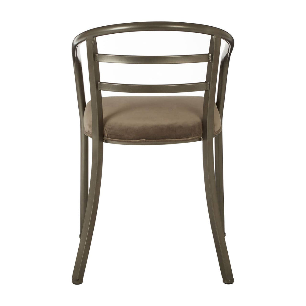 Sleek Iron Dining Chair
