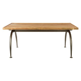 Elm Wood Dining Table