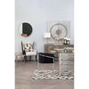 Luxe Button Tufted Accent Chair