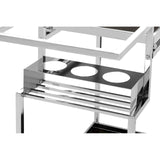 Sleek Wine Bottle Trolley