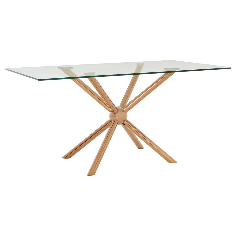 Sphere Rose Gold Dining Table