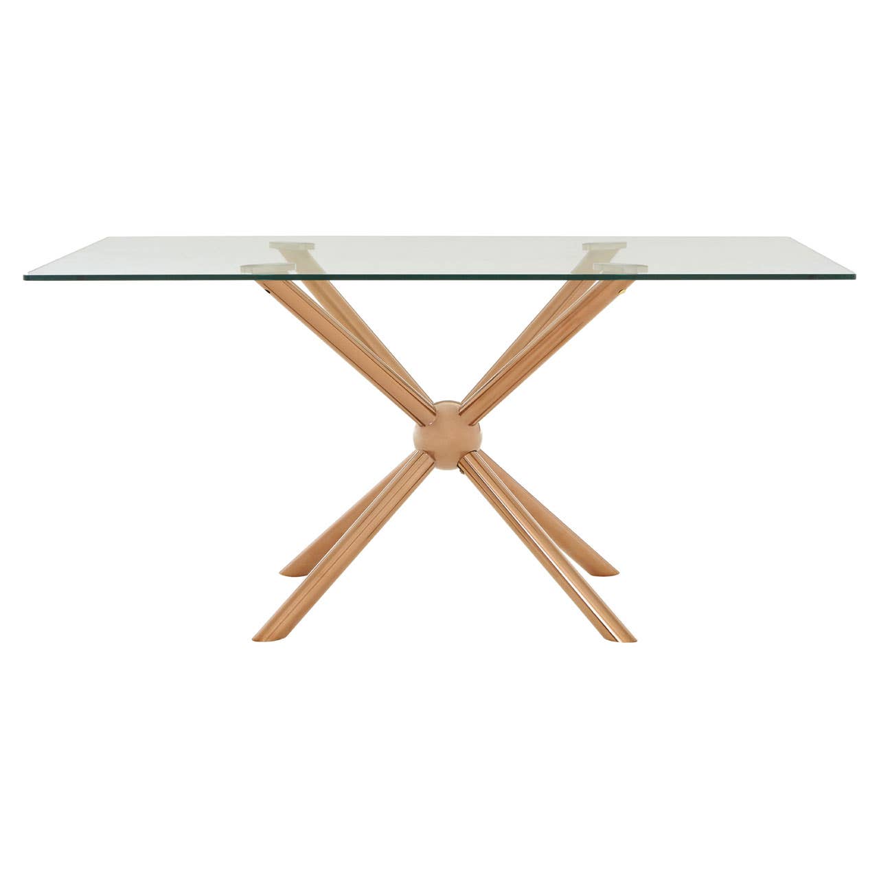 Sphere Rose Gold Dining Table