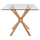 Sphere Rose Gold Dining Table