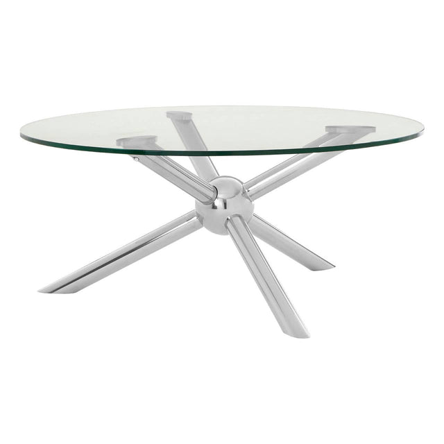Silver Sphere Coffee Table