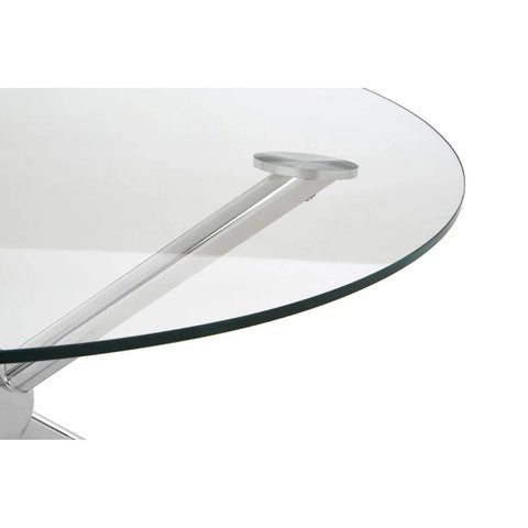 Silver Sphere Coffee Table