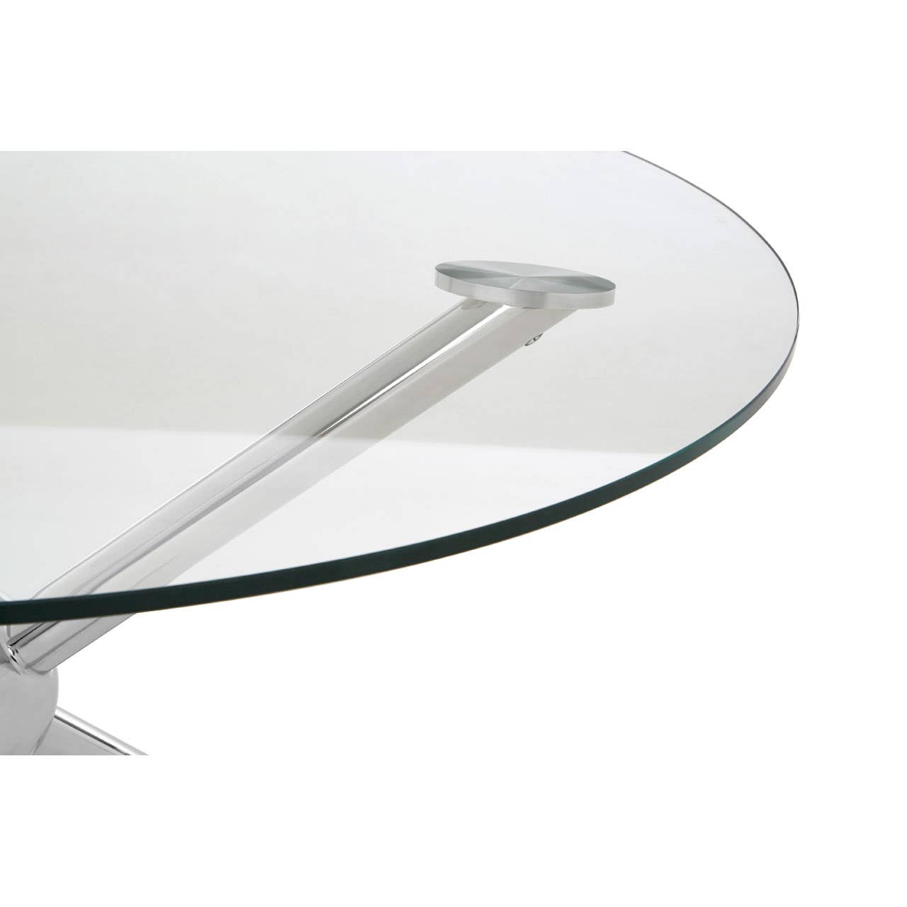 Silver Sphere Coffee Table