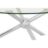 Silver Sphere Coffee Table