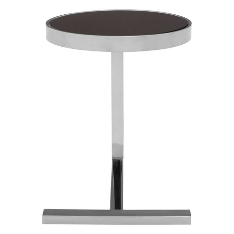 Elegant T-Base Glass Table