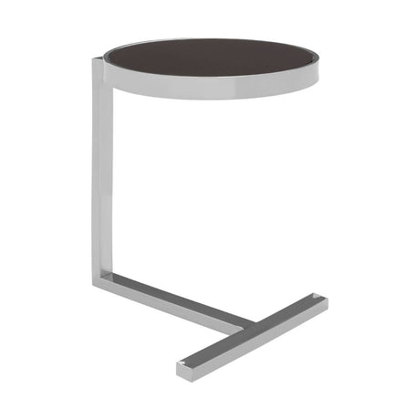 Elegant T-Base Glass Table