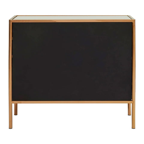 Luxe Gold Mirrored Chest