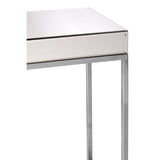 Reflective Glass Side Table