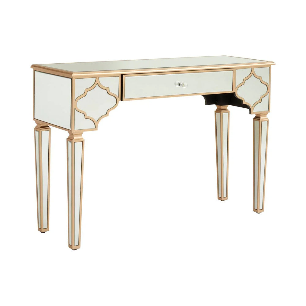 Elegant Mirrored Console Table
