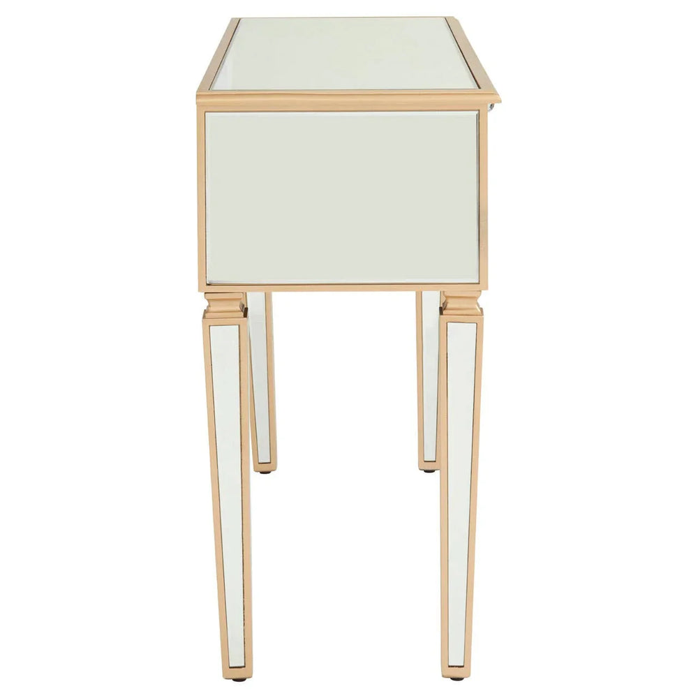 Elegant Mirrored Console Table
