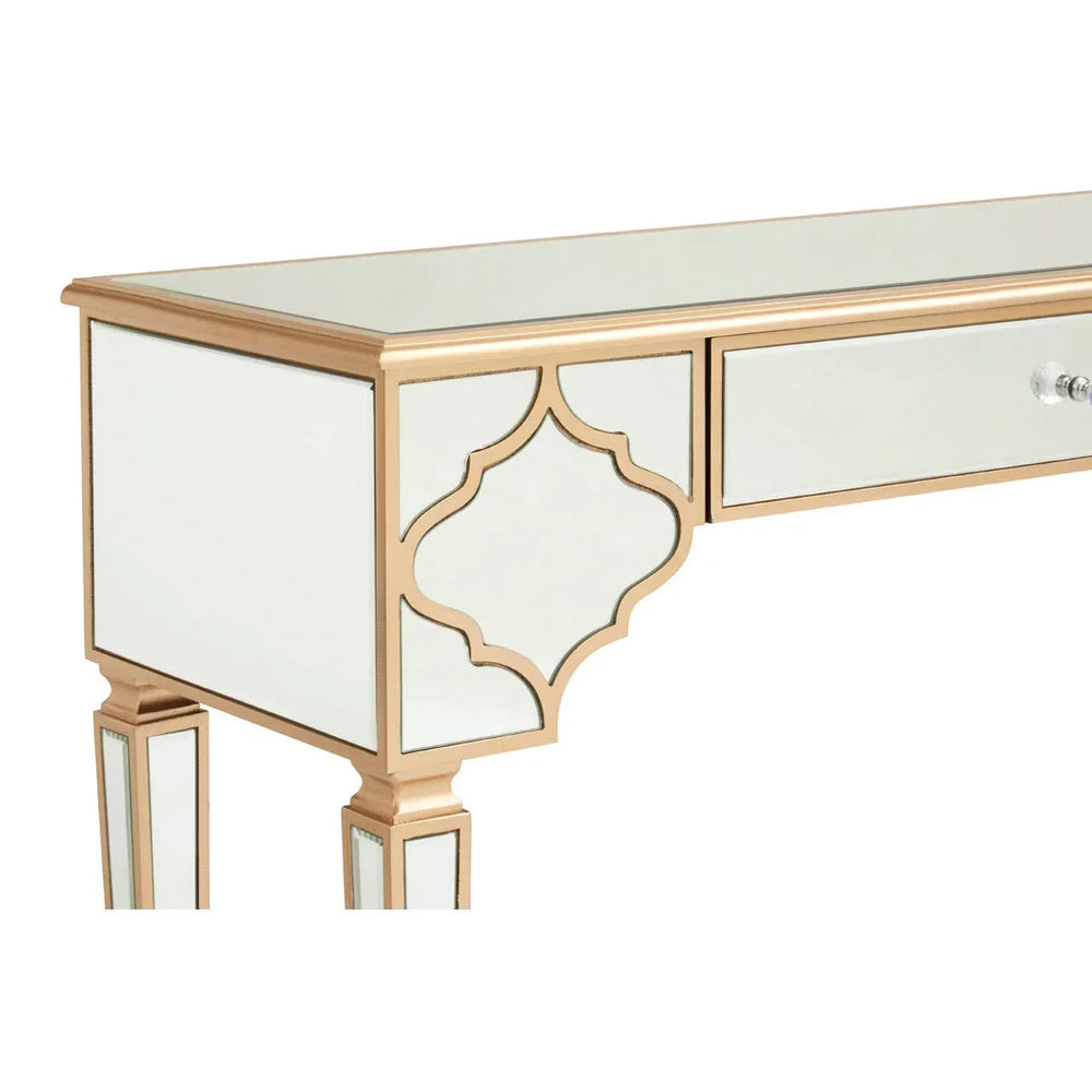 Elegant Mirrored Console Table