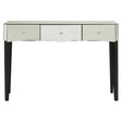 Crystal Noir Mirrored Console