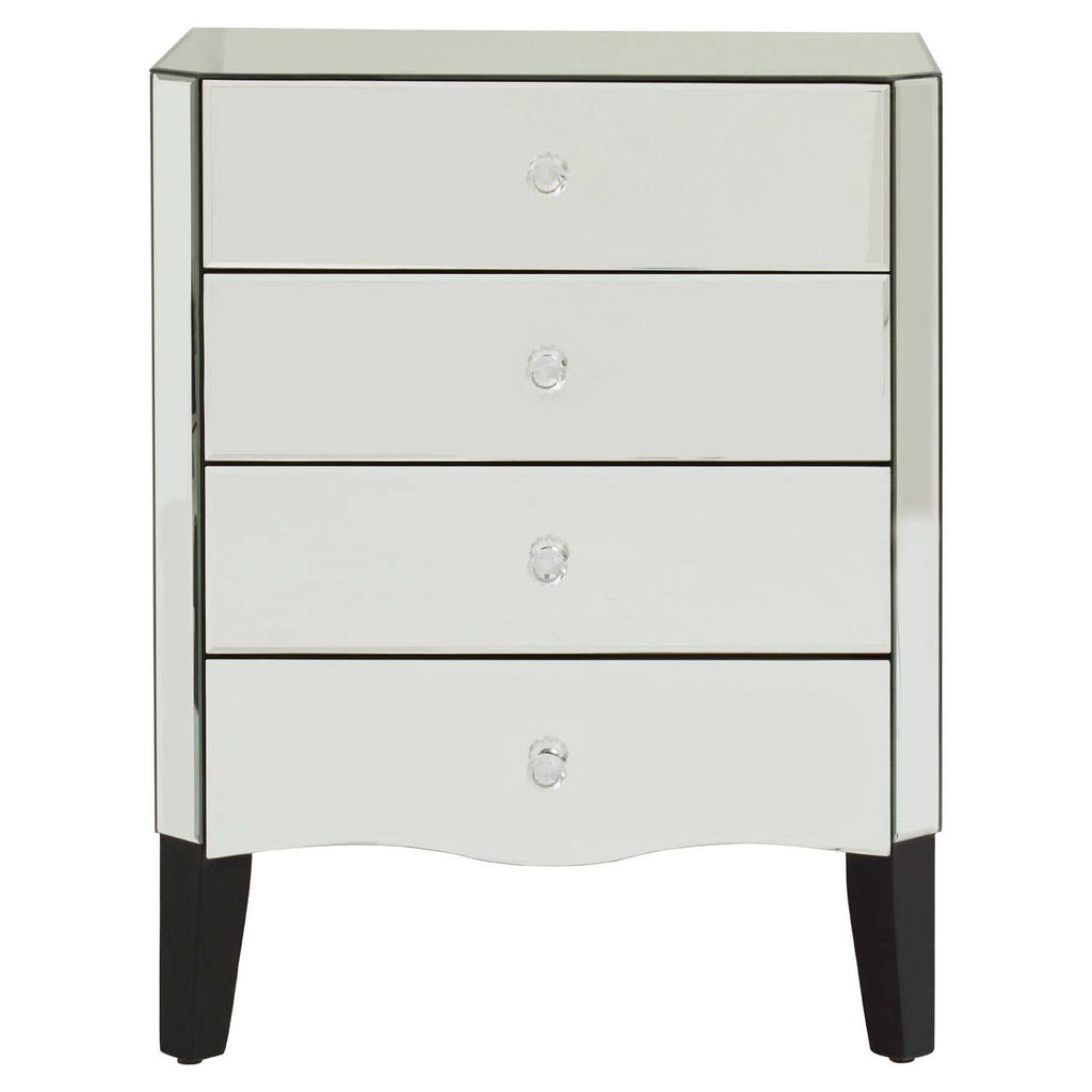 Luxe Mirrored Drawer Chest