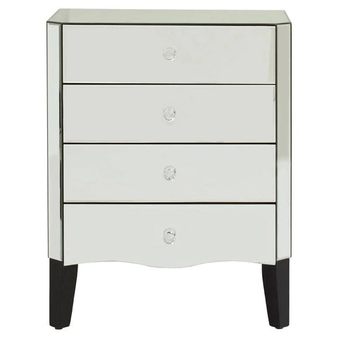 Luxe Mirrored Drawer Chest