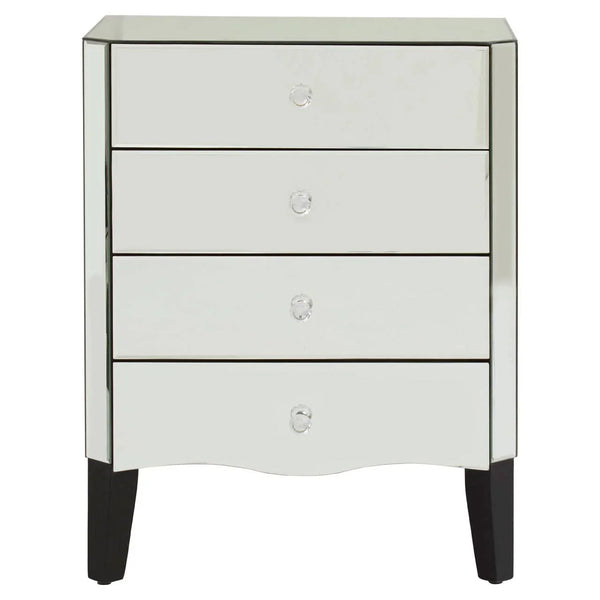 Luxe Mirrored Drawer Chest