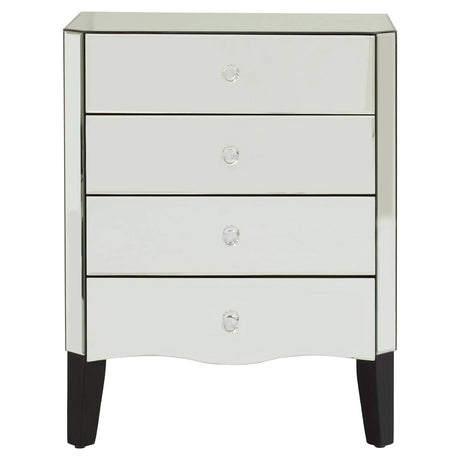 Luxe Mirrored Drawer Chest