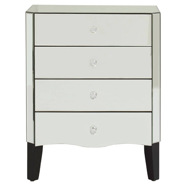 Luxe Mirrored Drawer Chest