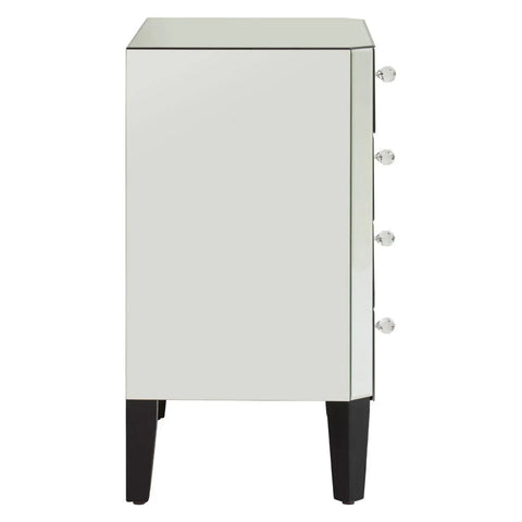Luxe Mirrored Drawer Chest