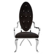 Luxe Silver Velvet Chair