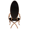 Luxe Velvet Baroque Accent Chair