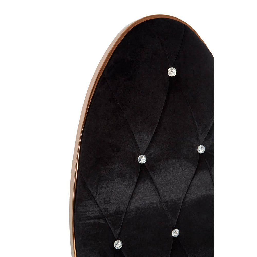 Luxe Velvet Baroque Accent Chair