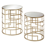 Champagne Glass Frame Tables