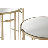 Asymmetrical Glass Top Tables