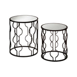 Undulating Iron Frame Tables