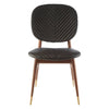 Walnut Leather Dining Chair