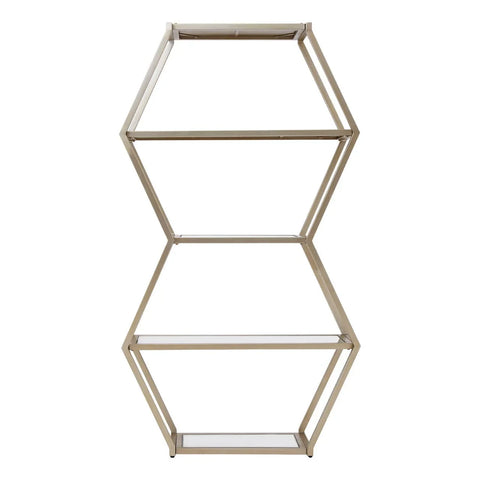 Luxe Hexa Shelf Unit