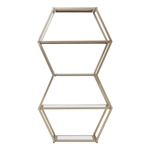 Luxe Hexa Shelf Unit