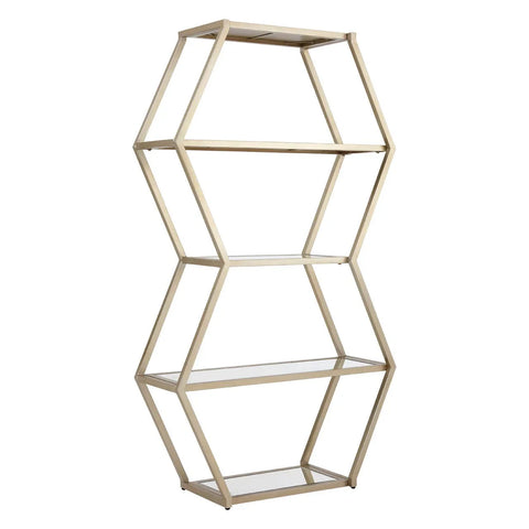 Luxe Hexa Shelf Unit