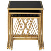 Gilded Glass Nesting Tables