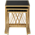 Gilded Glass Nesting Tables