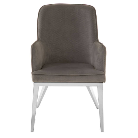 Luxe Silver Dining Chair