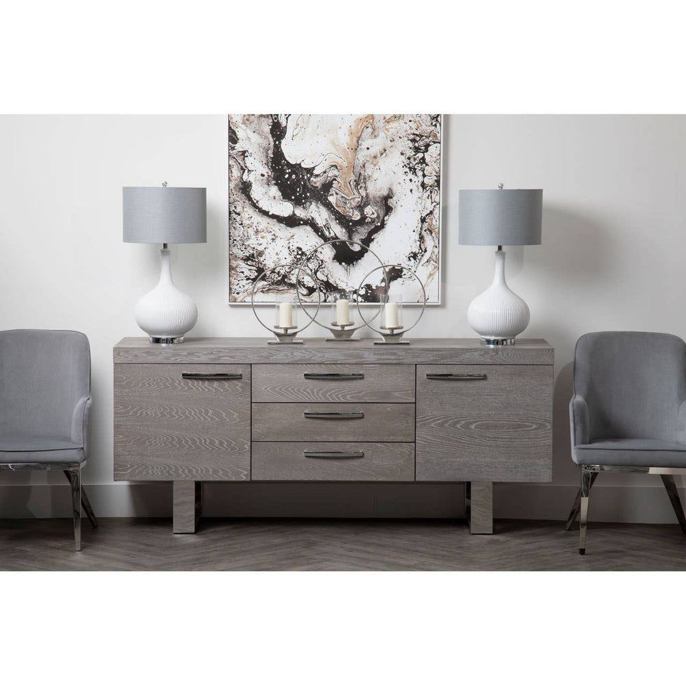 Luxe Silver Dining Chair