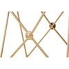 Golden Steel Side Tables Set