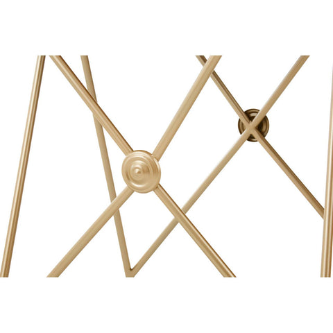Golden Steel Side Tables Set