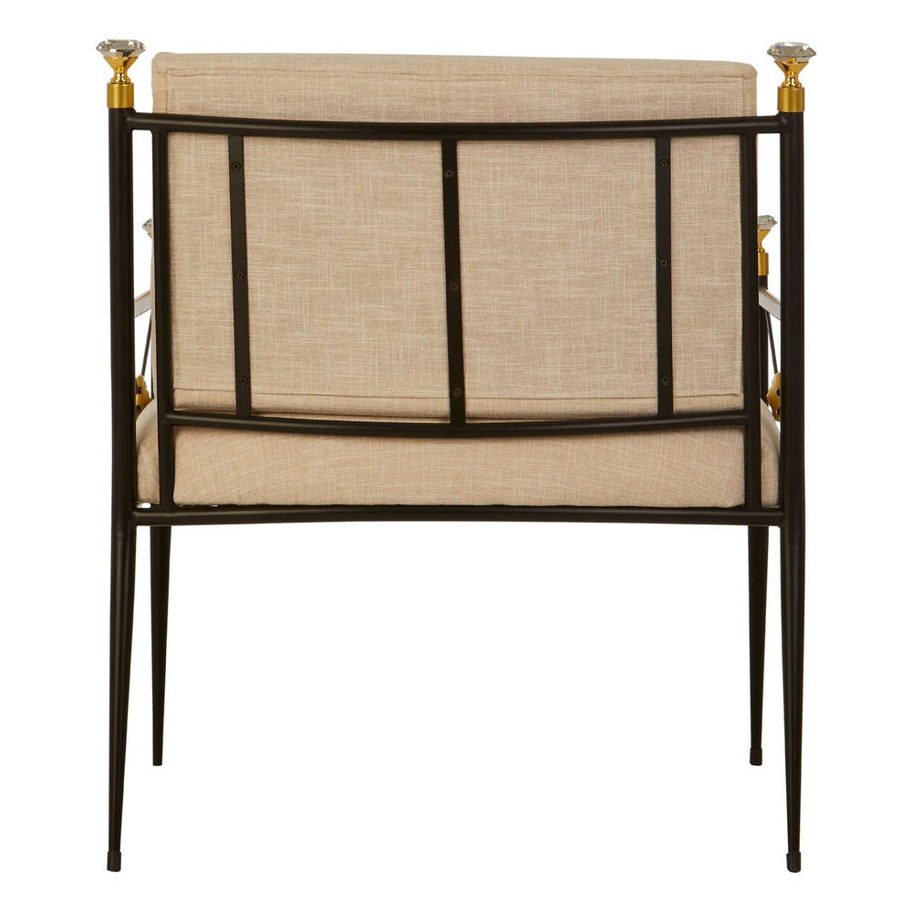 Glamour Metal Lounge Chair