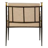 Glamour Metal Lounge Chair